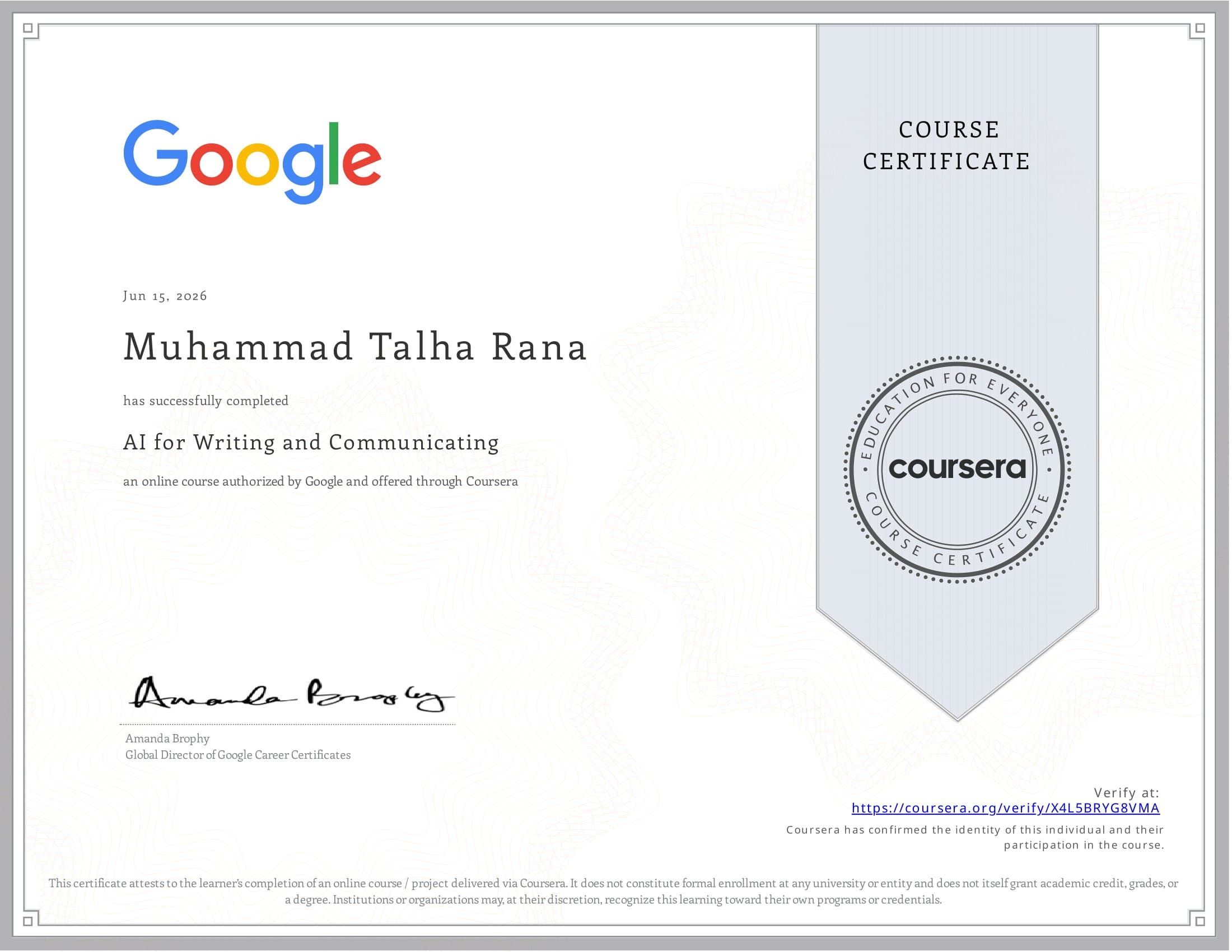 AI for Writing and Communicating